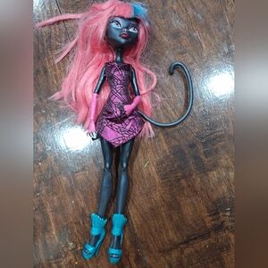 Monster High Catty Noir Doll with Blue Boots